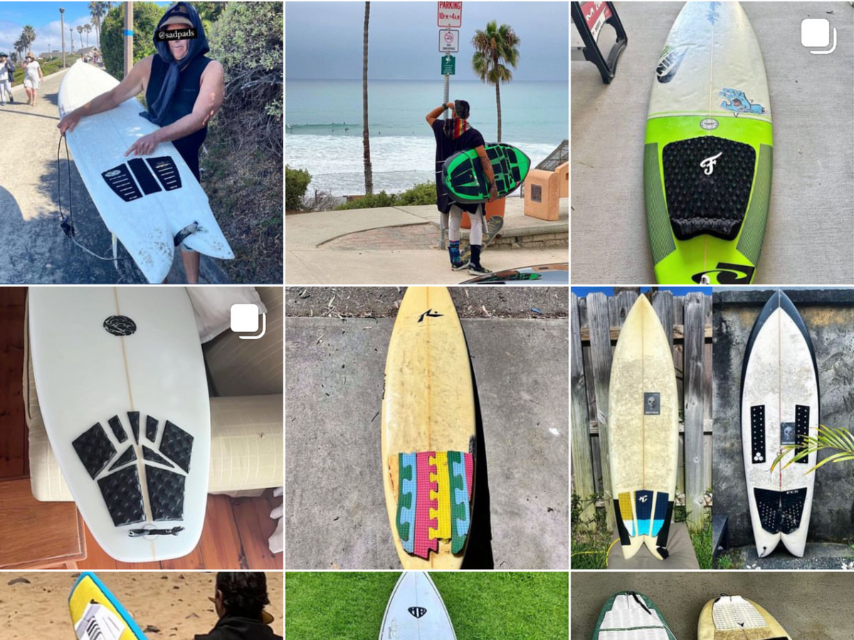 Best surfboard clearance traction pads
