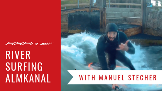 Video: River Surfing Almkanal in Austria