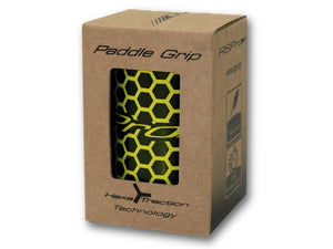 Paddle Grip Hexa by RSPro Yellow version inside the packaging