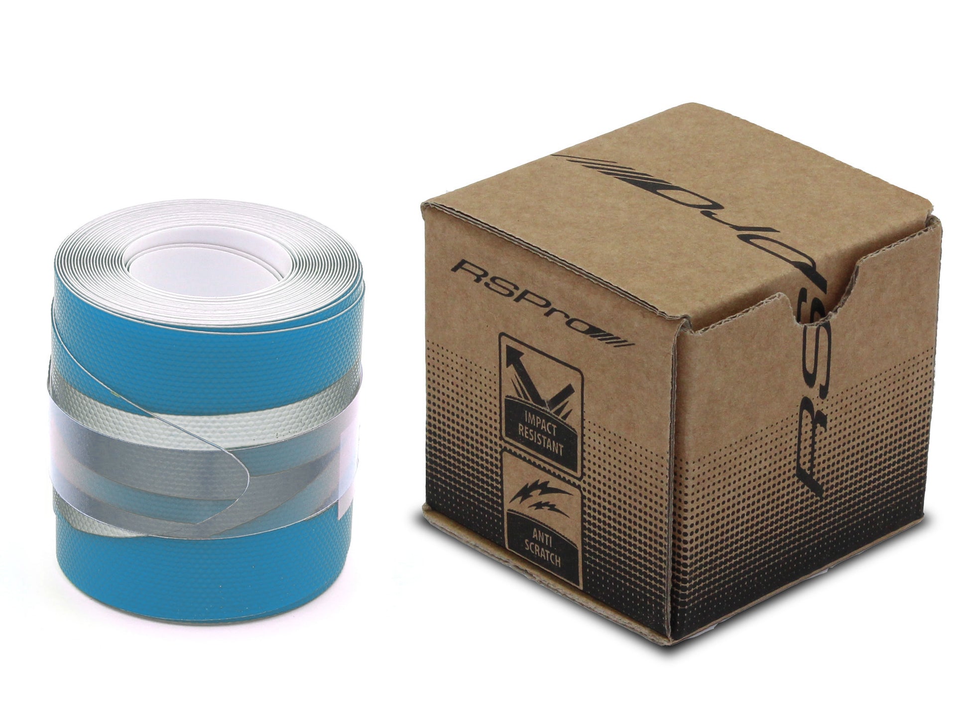 Stripes RSPro SUP rail saver Blue and Silver with packaging