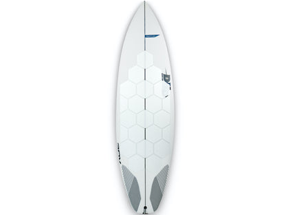 RSPro HexaTraction White edition on a DHD surfboard