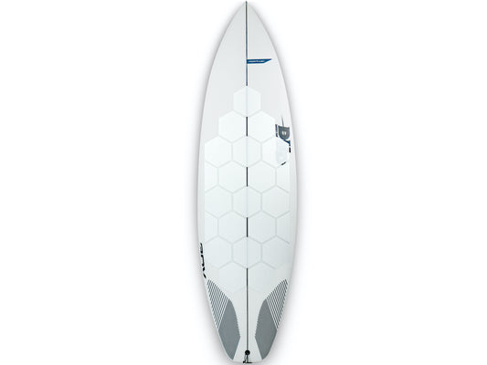 RSPro HexaTraction White edition on a DHD surfboard