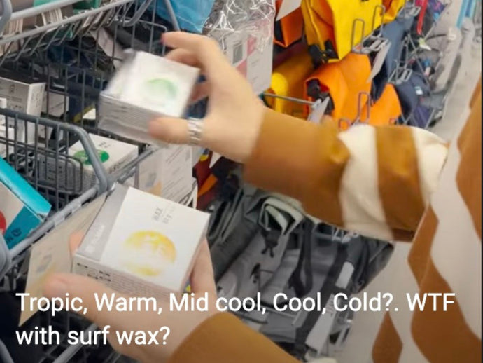 Tropic, Warm, Mid cool, Cool, Cold?. WTF with surf wax?