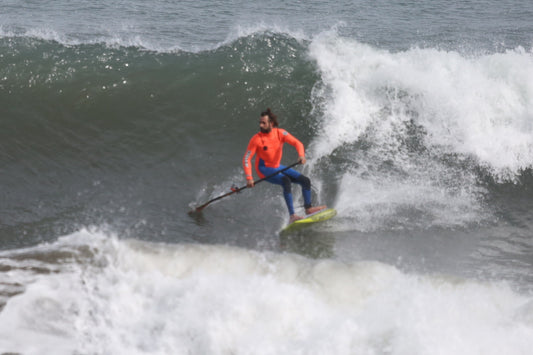 How to SUP surf with #teamRSPro: bottom turn backside