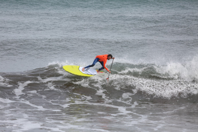How to SUP surf with #teamRSPro: cutback backside