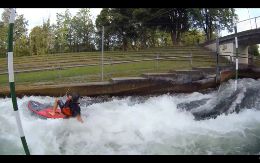 Whitewater River SUP video