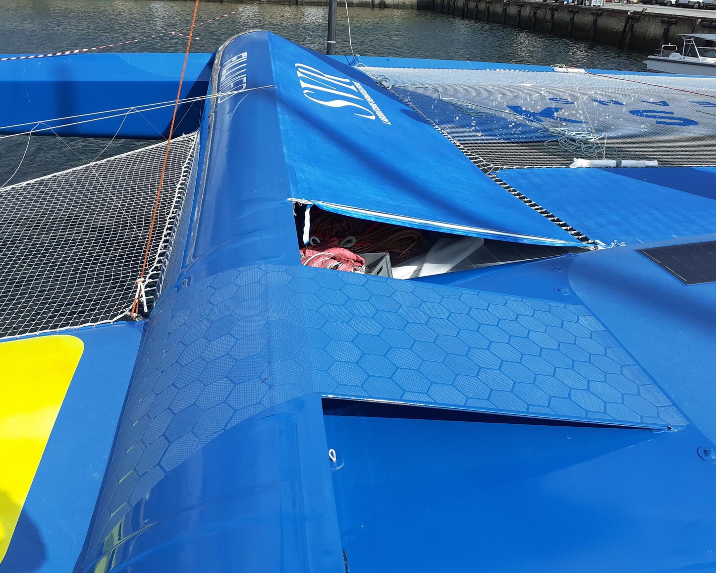 HexaTraction ProDeck Clear. Ultimate Deck Grip for Performance Sailing