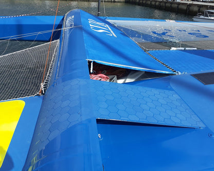 HexaTraction ProDeck Clear. Ultimate Deck Grip for Performance Sailing