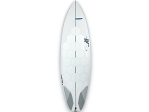 RSPro HexaTraction White edition on a DHD surfboard