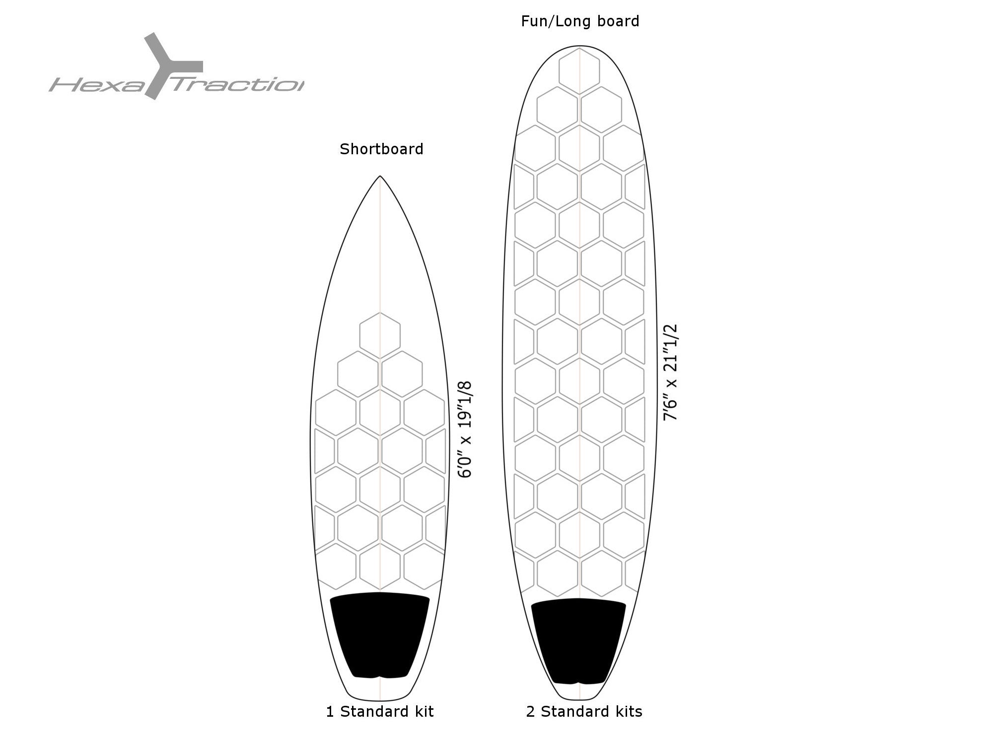 HexaTraction transparent traction alternative to surf wax – RSPro
