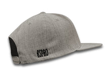 Load image into Gallery viewer, RSPro cap 3 patch flat heather grey rear view
