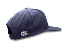Load image into Gallery viewer, RSPro cap 3 patch flat navy rear view view
