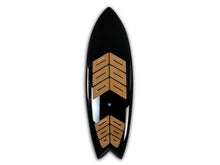 Load image into Gallery viewer, RSPro Front Grip Arrow installed on a retro fish surfboard
