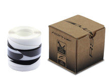 Load image into Gallery viewer, Stripes RSPro White Black SUP rail saver with packaging
