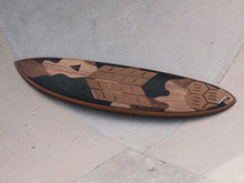 Load image into Gallery viewer, RSPro Front Grip II front foot traction on a Truwood surfboard
