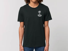 Load image into Gallery viewer, RSPro tee #4 can we catch a wave later dude black model front
