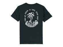 Load image into Gallery viewer, RSPro tee #4 can we catch a wave later dude black product back
