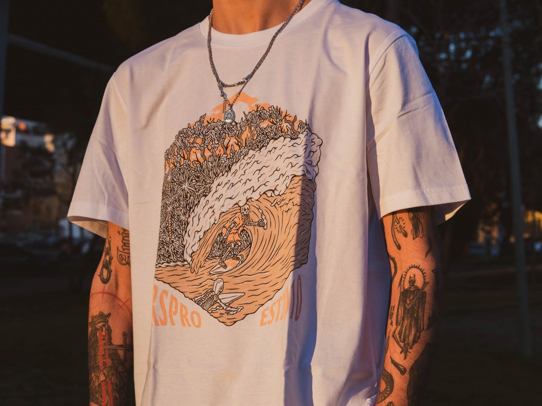 Kentaro Yoshida X RSPro t shirt on tattoed model