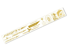Load image into Gallery viewer, RSPro sticker kit #2 icons in gold color

