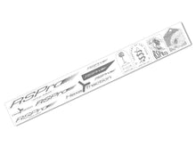 Load image into Gallery viewer, RSPro sticker kit #2 icons in silver color
